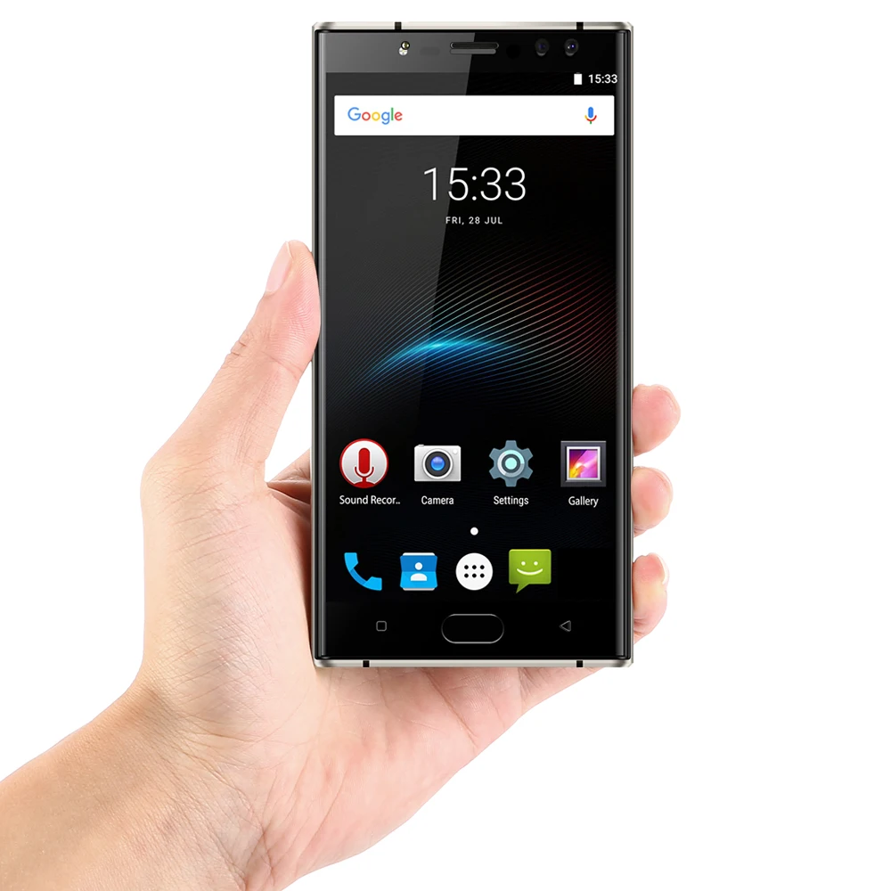 OUKITEL K3 смартфон 5 дюймов 6080 мАч 9 В/2A 4G Android 7 0 Octa Core MTK6750T сзади и спереди Все 13.0MP + 0.3MP