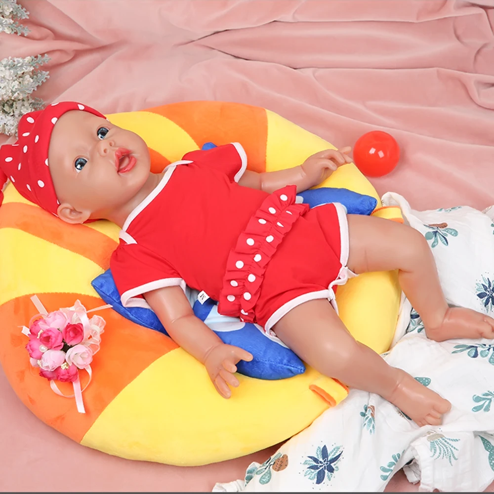 IVITA WG1515 50 см 3960 г реалистичные голубые глаза силиконовые новорожденные младенцы мягкие реалистичные игрушки для девочек