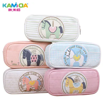 

High capacity student pencil bag pencil case cute free shipping