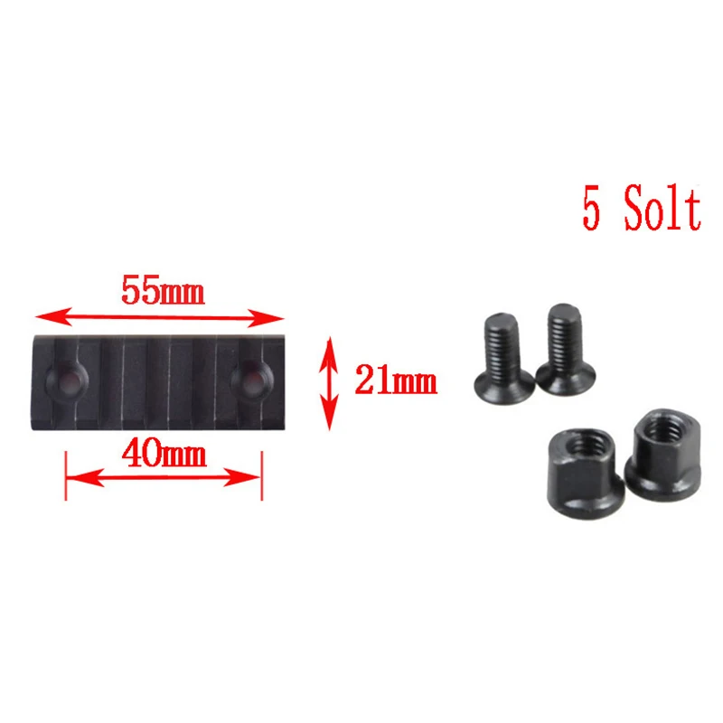

Tactical 1" Offset Flashlight Torch Laser Sight Mount Quick Release 25mm Ring Scope Mount with 2 inch Rail Section for Keymod