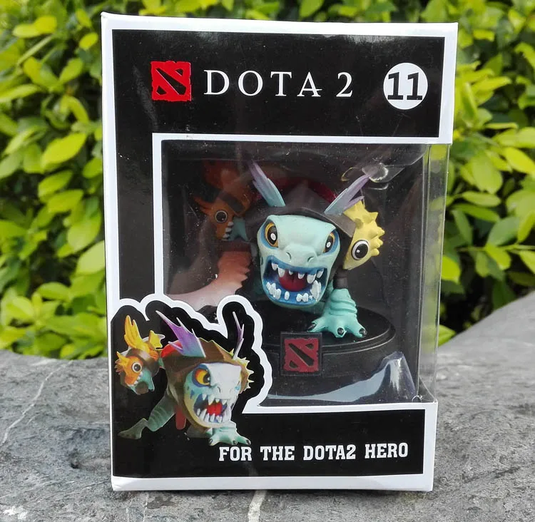 4pcs/set Dota 2 Hero DOTA Slardar Silkwood The Doom Bringer Stone Giant PVC Action Figures Model Toy In box best XMAS Gift | Игрушки и