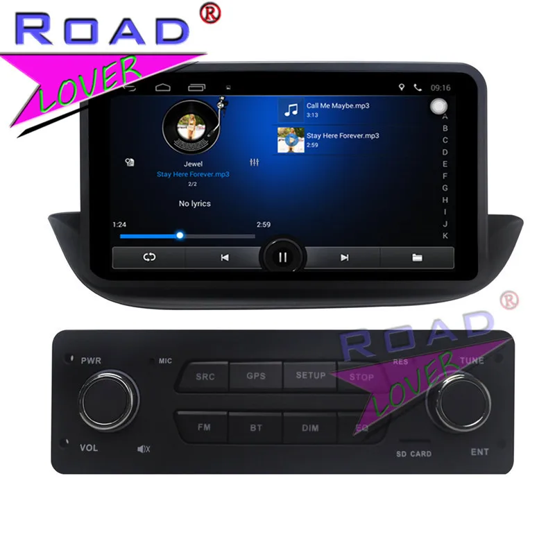 Медиацентр автомобильный TOPNAVI Android 6 0 2 ГБ + 32 9 дюймов для Peugeot 308 2012 2015 стерео GPS