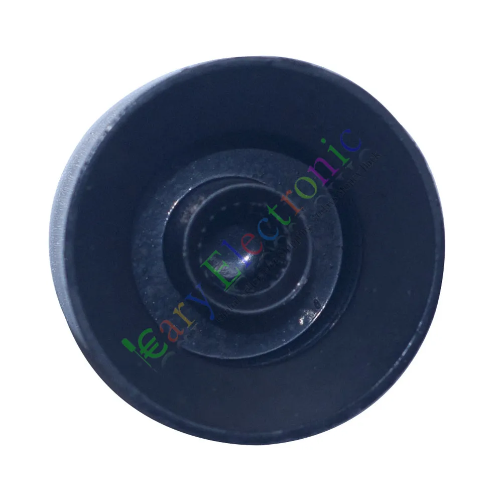 Опт и розница, 10 шт., 25 мм, педаль с бортиком, черная ручка, ламповый усилитель для гитары, громкость, аудио части, бесплатная доставка