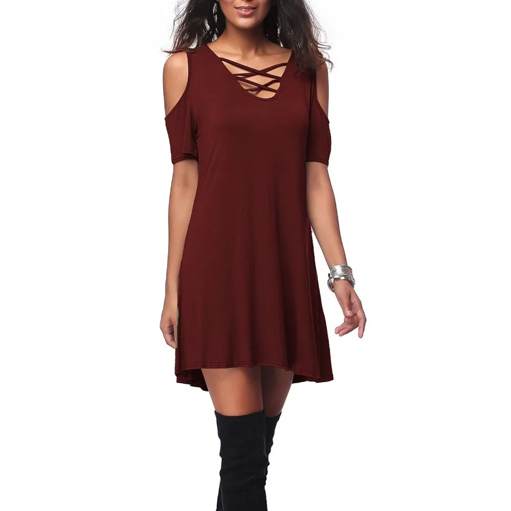 Сексуальное женское Новое сексуальное с открытыми плечами повседневное