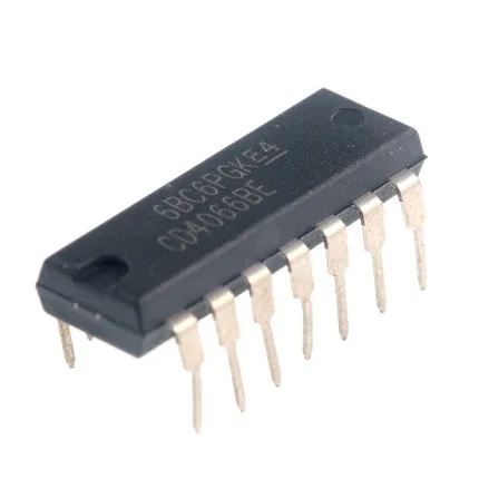 10 шт./лот CD4066BE CD4066 4066BE 4066 DIP14|Компьютерные кабели и разъемы| |