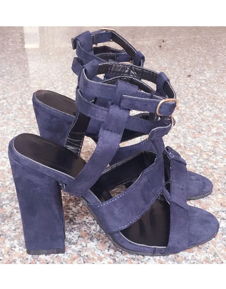 Женские босоножки на высоком каблуке женская летняя обувь модные сандалии с