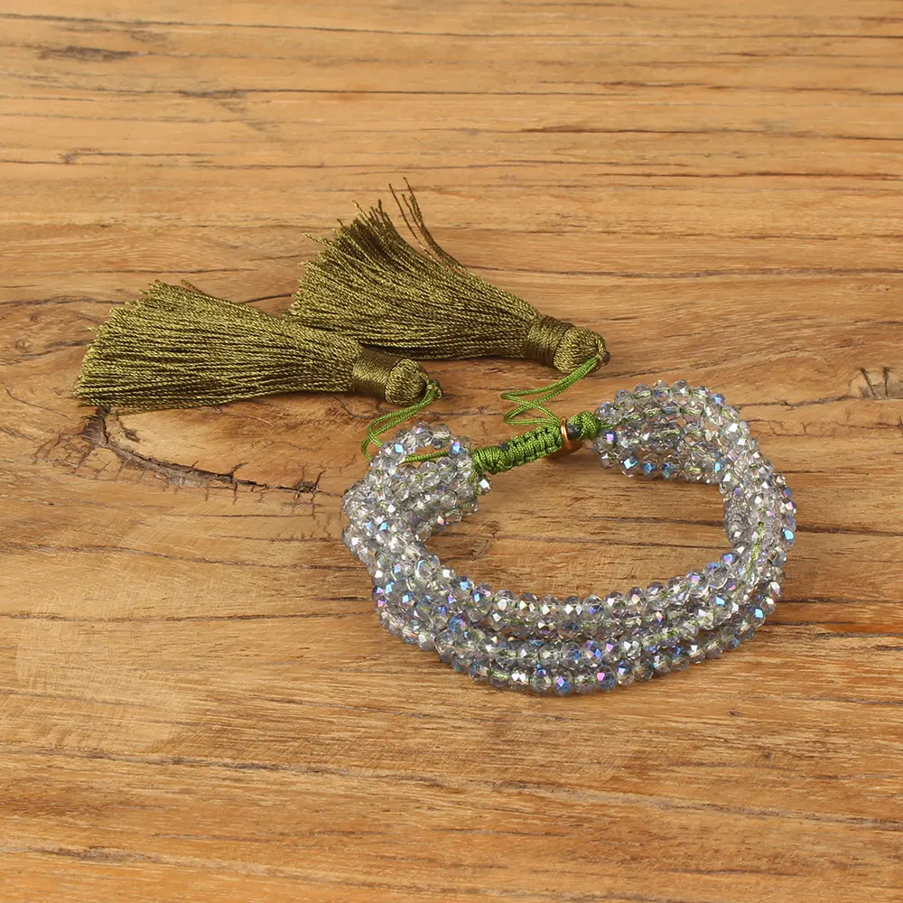 Go2boho Fit MIYUKI браслет Boho браслет для женщин браслеты с подвесками ювелирные изделия Pulseira Bileklik Кристалл кисточкой ручной работы Прямая поставка