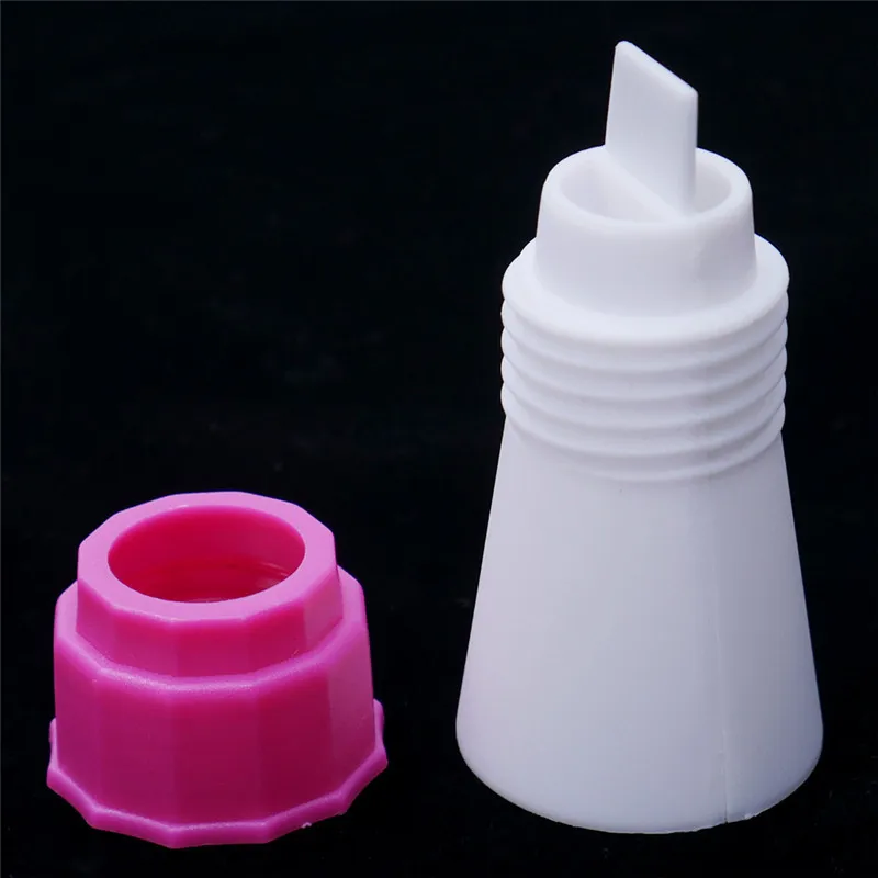 Пластик 2 цвета глазури трубопроводов сопла конвертер Крем кондитерский мешок