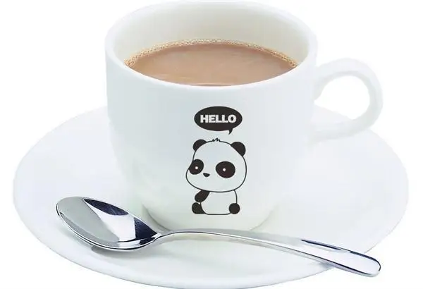3 Kawaii baby panda say hi виниловые наклейки на стену Мультяшные для автомобиля