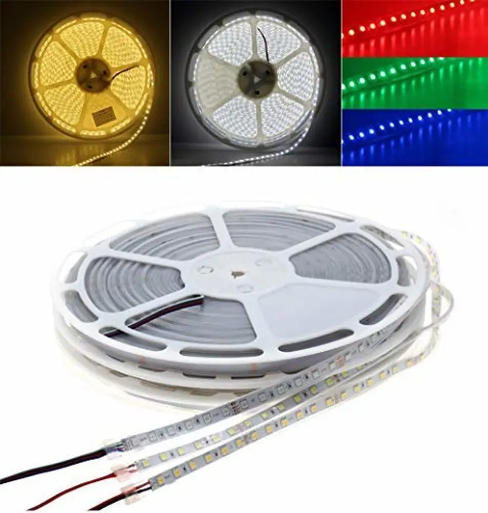 Светодиодная лента 5050 DC24V 20 м 60 светодиодный s/m гибкий водонепроницаемый IP67 Светодиодный RGB светильник 5050 Светодиодная лента 1200 светодиодный s белый теплый белый RGB 20 м/лот JQ
