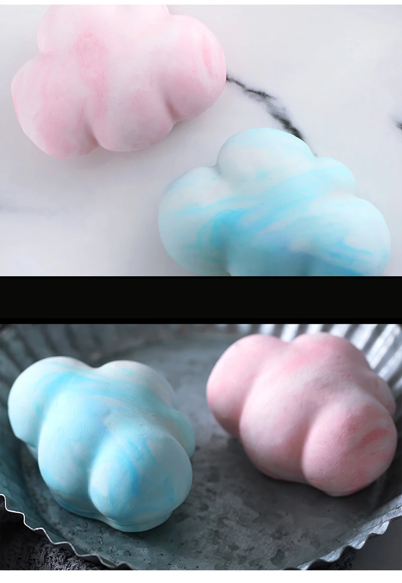 Sugarcraft 3D в форме облака помадка шоколадный торт Силиконовая форма ремесло DIY украшения торта инструменты ручной работы мыло формы