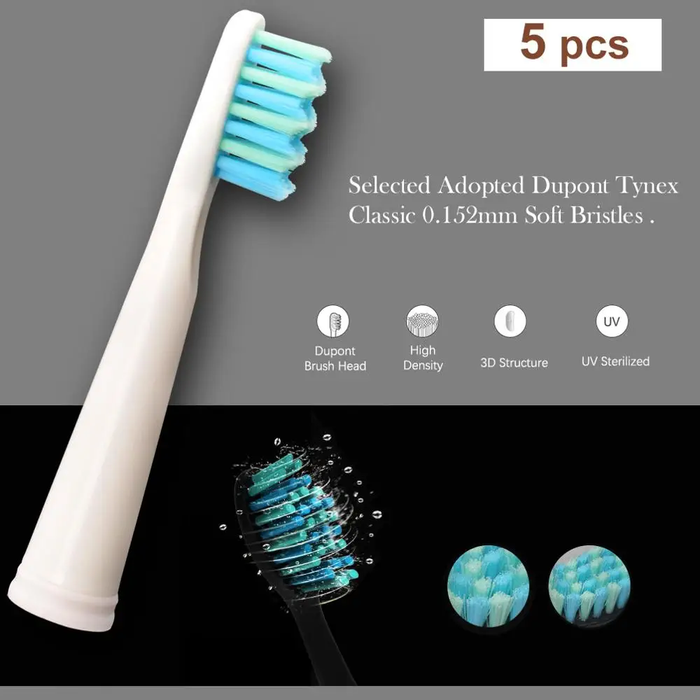 Сменные головки для электрической зубной щетки Seago подходят SG507 SG949 SG958 SG515 SG551Original