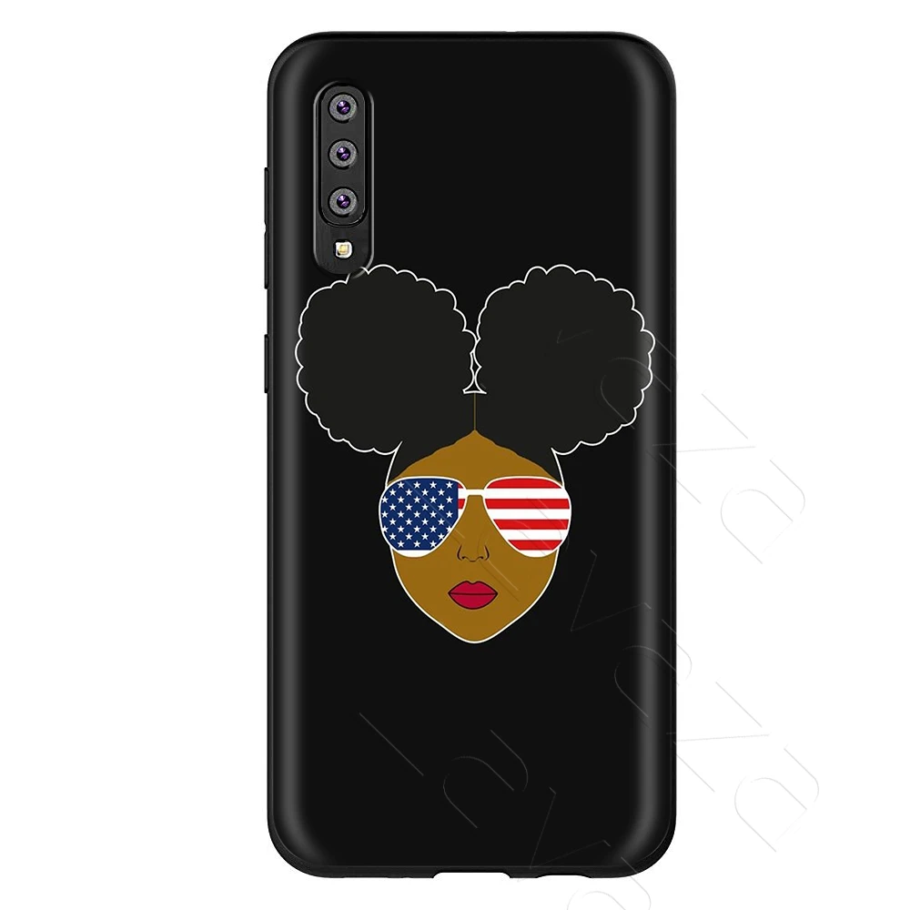 Lavaza в африканском стиле афро меланина попсовое черная девочка чехол для samsung Galaxy S6 S7 край J6 S8 S9 S10 плюс A3 A5 A6 A7 A8 A9 Note 8, 9 - Цвет: 9