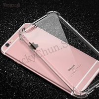 wangcangli silicone shockproof case for iphone 5s se 6 7 6s 8 x plus case phone case for iphone 7 8 apple iphone 7 case for men