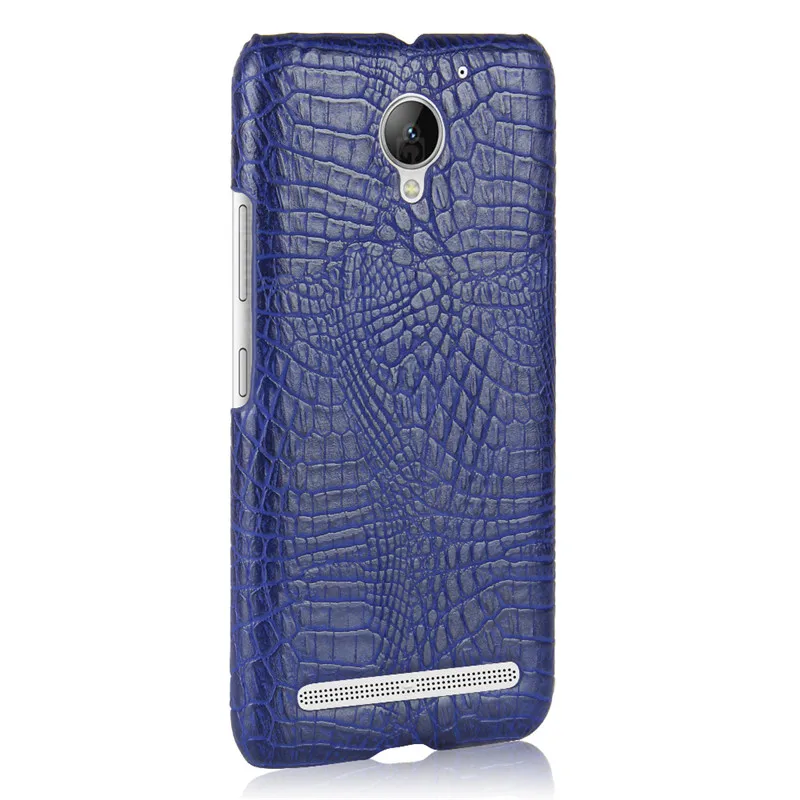 Lenovo Vibe C 2 C2 K10A40 5," чехол с узором «крокодиловая кожа» чехол из жесткого поликарбоната+ из искусственной кожи задняя крышка чехол для lenovo Vibe C2 Жесткий Чехол для мобильного телефона