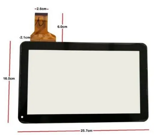 Новый 10 1 &quotдля Crown CR10A20-S сенсорный экран Сенсорная панель дигитайзер стекло