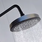 Бронзовая насадка для душа, черная латунная насадка для душа, дождевая насадка, насадка для душа Ksd246