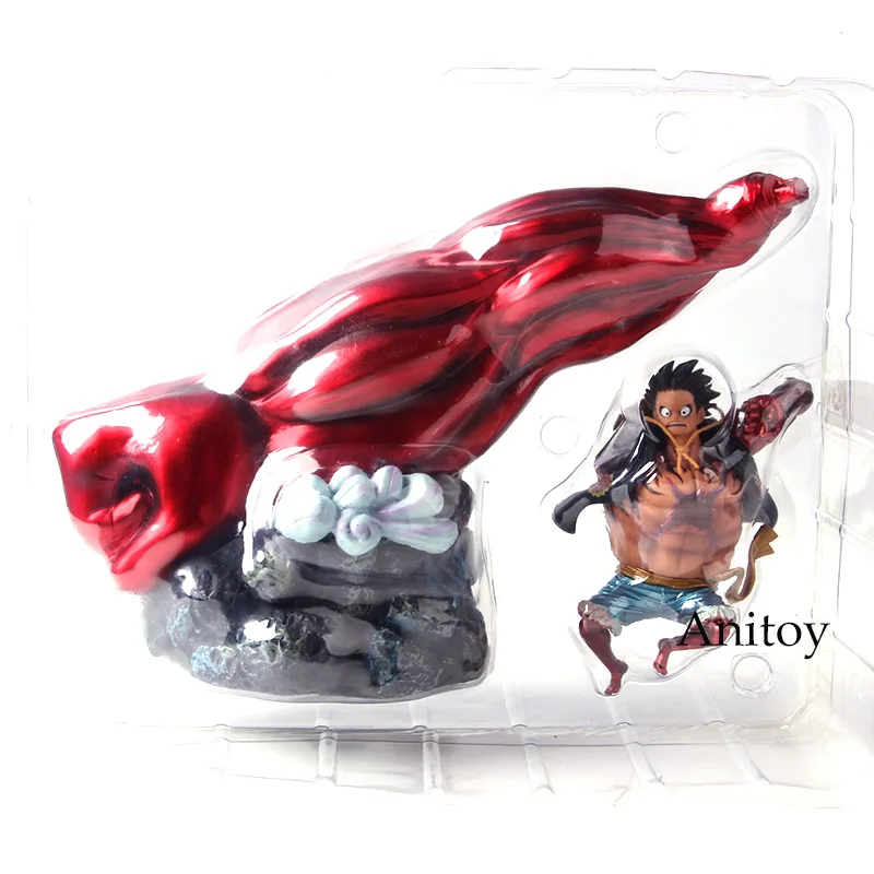 A without retail box One piece gear 4 Луффи Фигурка Обезьяна D Луффи Шестерня Четыре ПВХ Коллекционная модель игрушки - Цвет: A without retail box