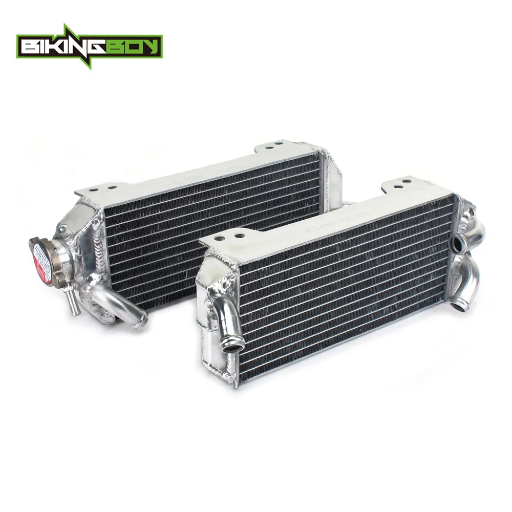 Радиатор охлаждения двигателя BIKINGBOY DRZ400E 00-07 DRZ400S 00-17 DR-Z 400 SM SuperMotard 05-17 DRZ 00 01 02 03 04