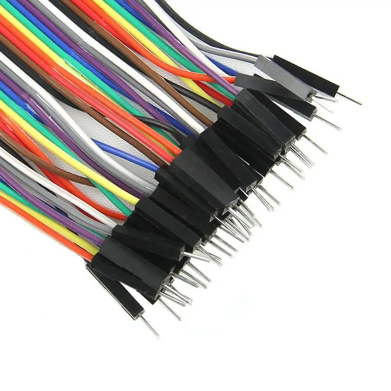 3X 40 шт 10 см Мужской и Женский Dupont провод джемпер для Arduino Макет W2E2|Электрические