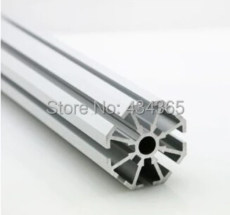 Выставочный стандартный алюминиевый профиль 8 полосная Вертикальная экструзия