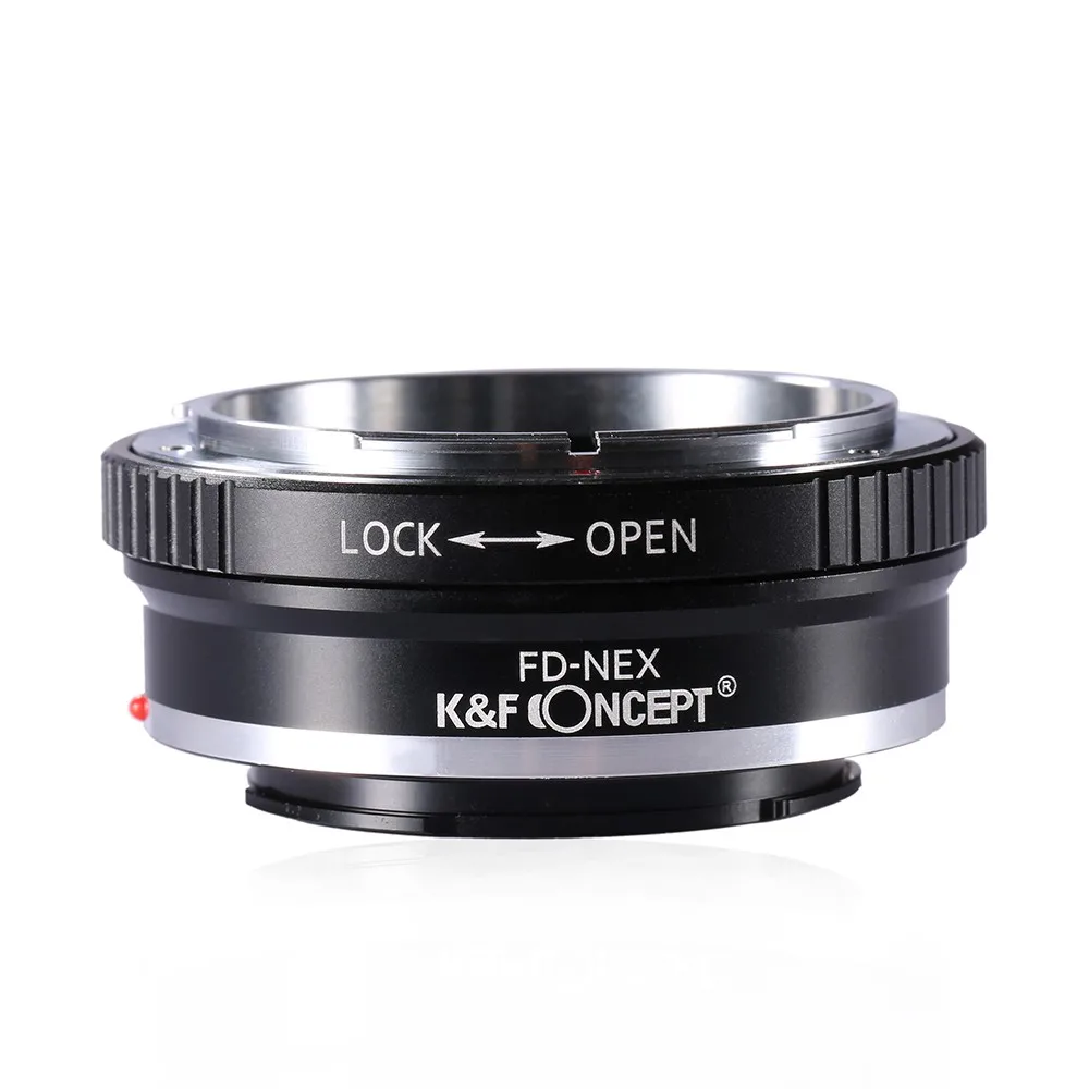 K&F concept Переходное Кольцо FD-NEX FD Объектива на Sony NEX-3 NEX-5 NEX-VG10 NEX фотоаппарата переходник