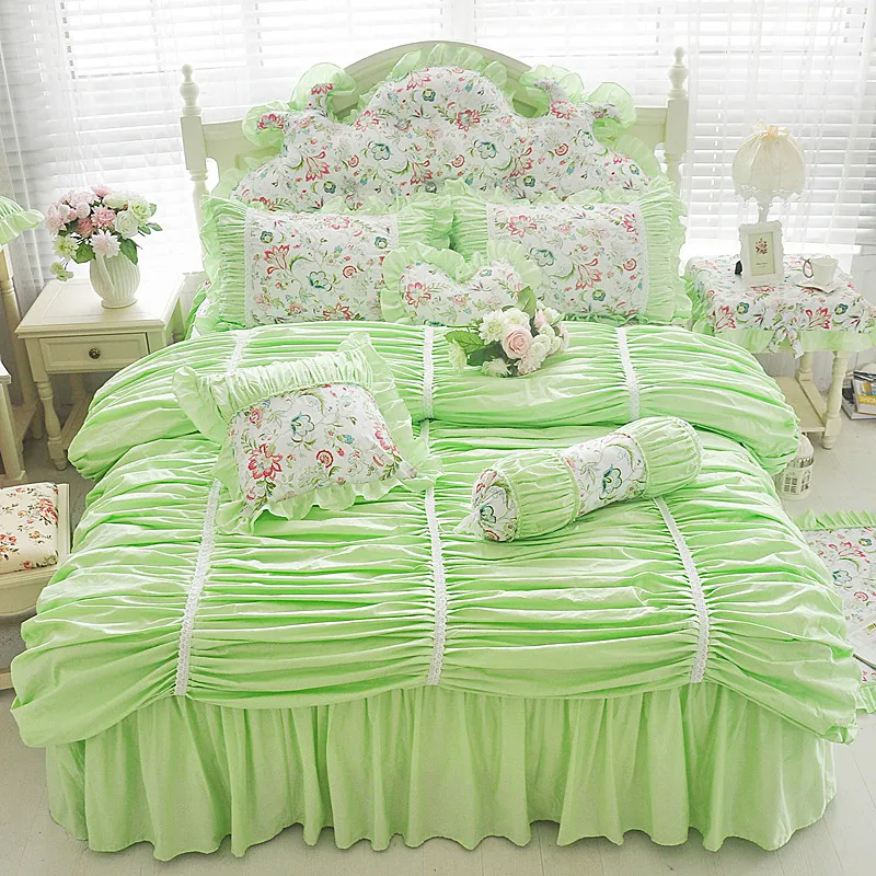 Комплект постельного белья в Корейском стиле комплект из 4/6/8 предметов 100% хлопка