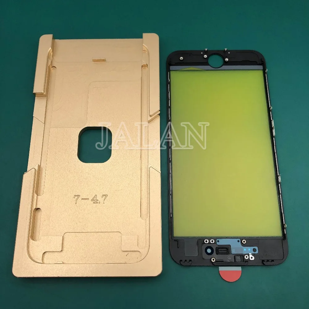 Прецизионная алюминиевая форма для iphone 6/6s/7/8 переднее стекло с рамкой положение