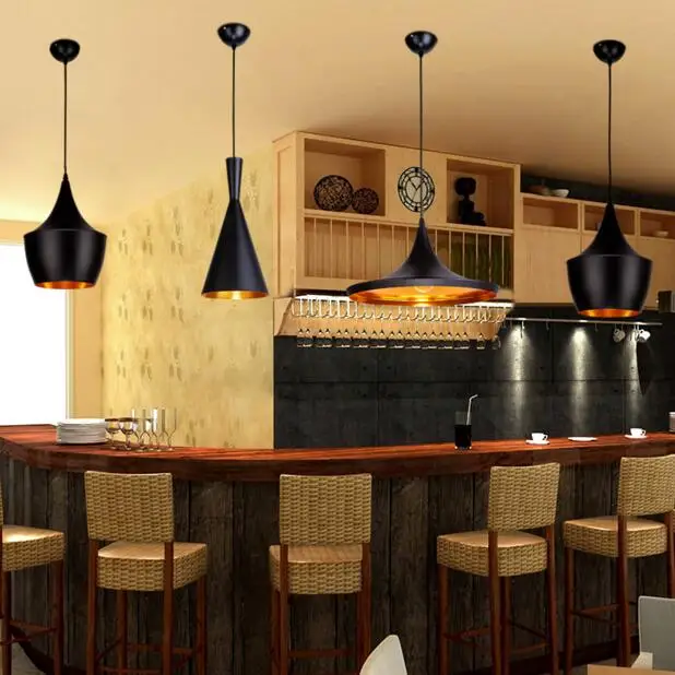 Черная/белая/Золотая подвеска ABC свет (высокий толстый и широкий) том музыкальный