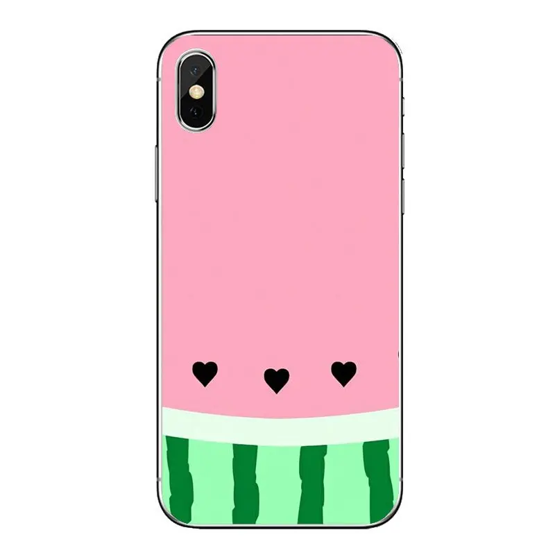 Phone Cover Cartoon Watermelon Fruit Summer Pattern Collage For Huawei P20 Lite Nova 2i 3i 3 GR3 Y6 Pro Y7 Y8 Y9 Prime 2018 2019 |