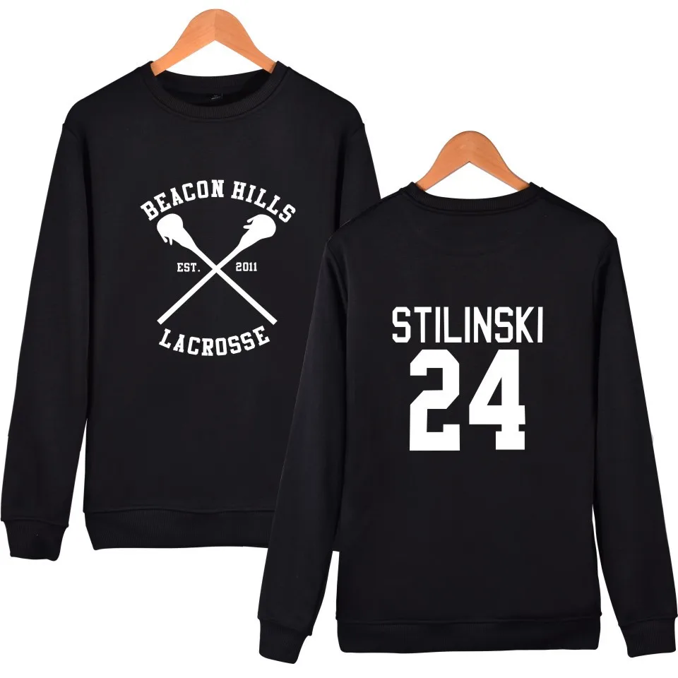 

Teen Wolf Stiles Stilinski 24 hoodies sweatshirts Dunbar McCall moletom hoodie sweatshirt Oversized pullover tracksuit Tops