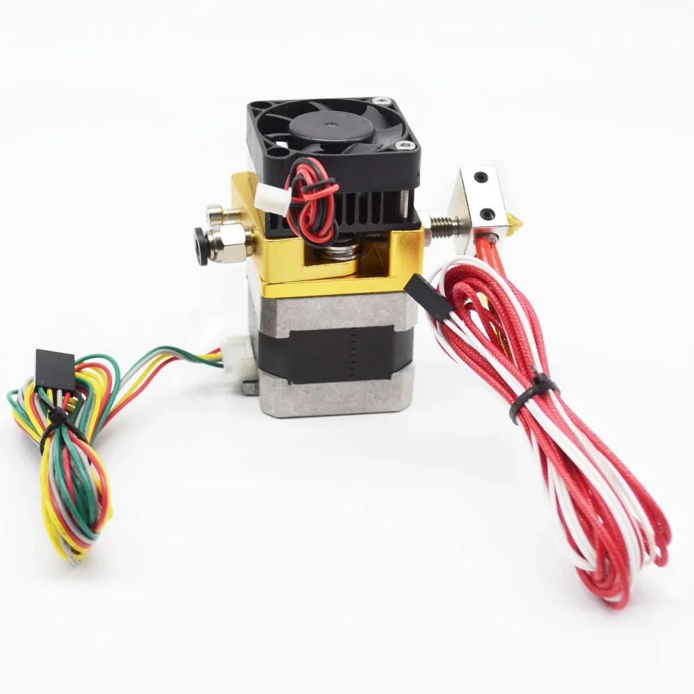 Обновлен 3D Головка Принтера MK8 Экструдер j-глава Hotend Сопла 0.2/0.3/0.4/0.5 мм Подачи на