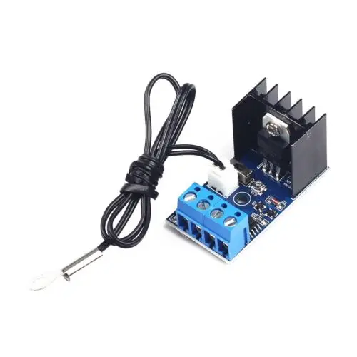 1 шт. DC12V 1A автоматический регулятор температуры вентилятора регулятор скорости Лер регулятор