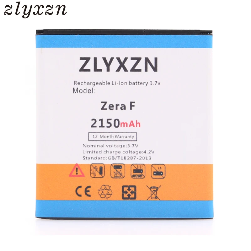 2150mAh Zera F (58*54*4mm) High Quality Mobile Phone Replacement Battery For Highscreen Rev.s | Batteries
