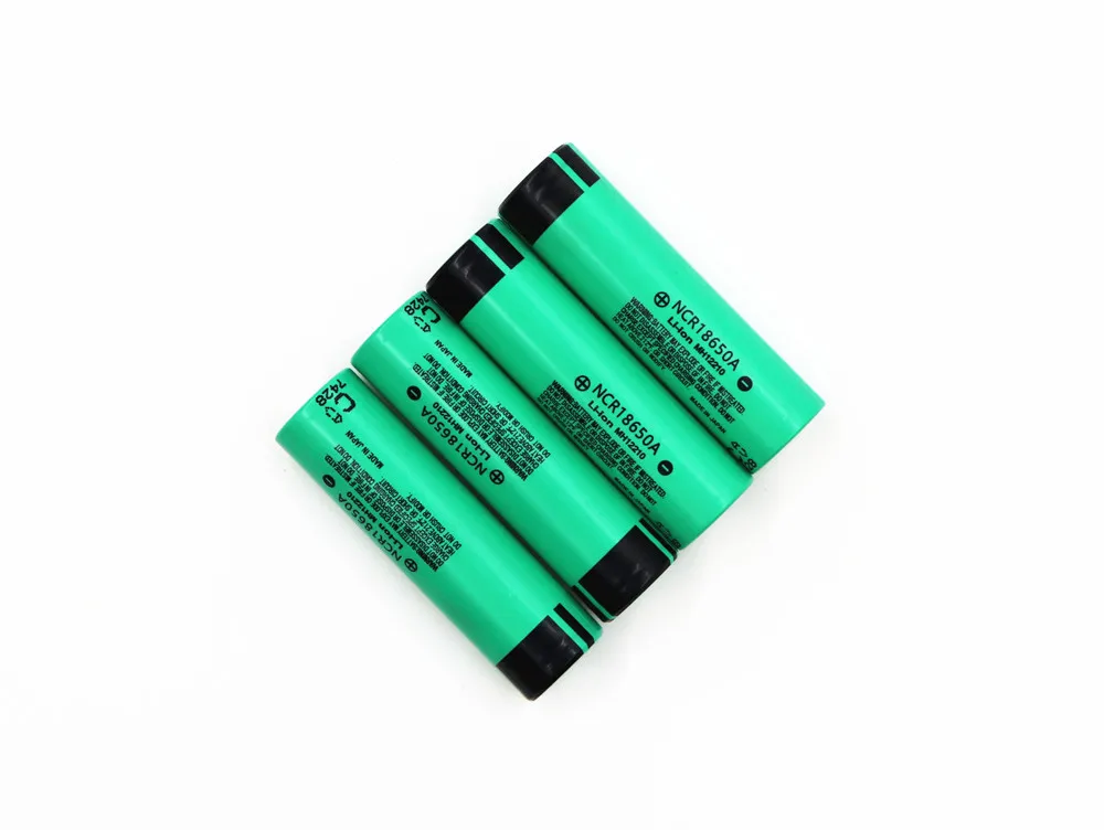 Nuevo 18650 de 3100 mAh 3,7 V recargable de iones de LiTiO de la batera para NCR 18650 A batera de linte