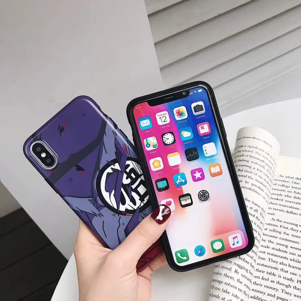 popular Dragon Ball Son Goku Mobile phone back case for iphone 6 S plus 7 7plus 8 8plus X XS XR MAX Sports cover |