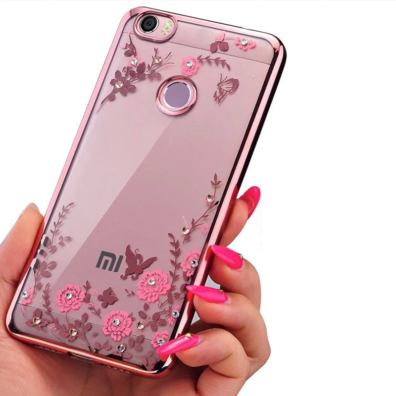 YueTuo Роскошный прозрачный мягкий чехол из ТПУ для xiaomi mi max 2 max2 силиконовые