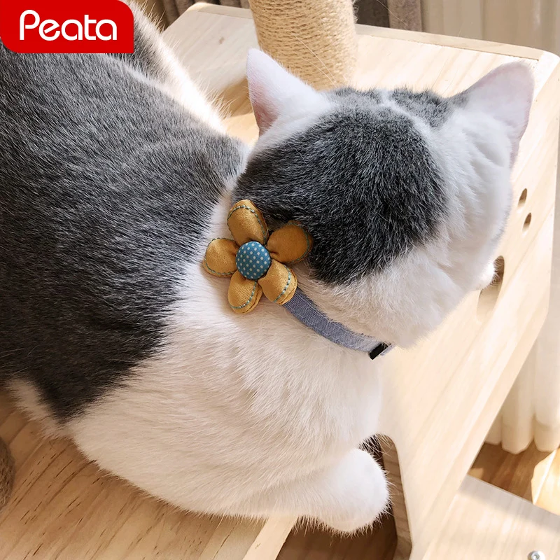 Котенок воротник Цепочки и ожерелья кошки товары для домашних животных Колокольчик для кошки Pet украшения на шею ошейники для собак может быть скорректирована ошейник для кота галстук-бабочка, V2