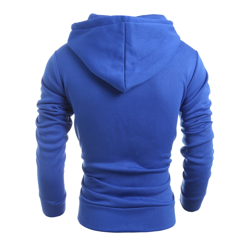 

Hot 2018 New Arrival Casual Men Winter Hoodies Male Hoodie Sweatshirts High Quality zipper Slim Hooded Brands Men's Coat XXL YJ