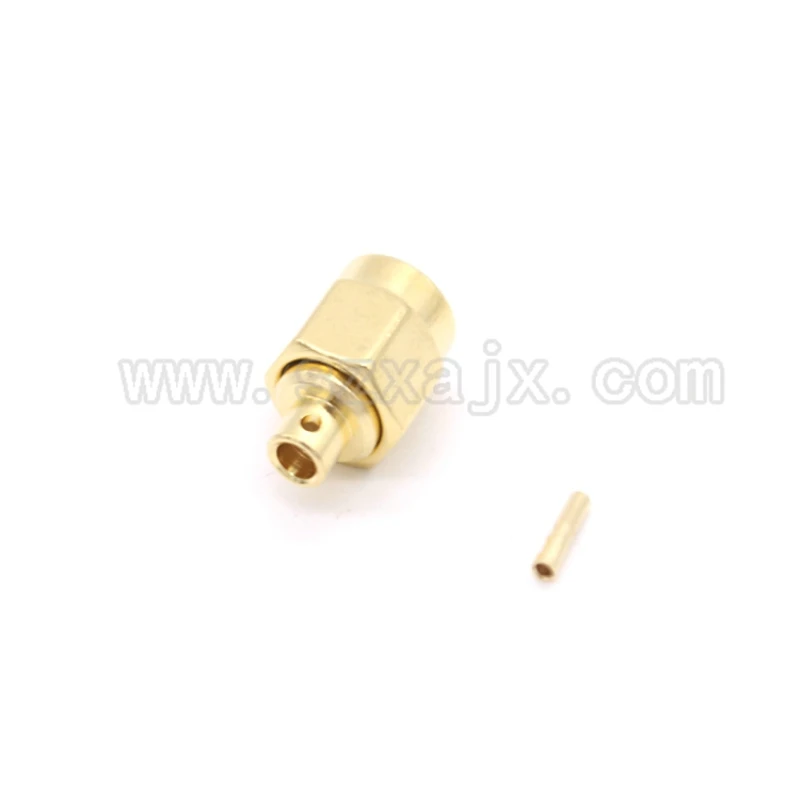 JX 10 шт. RF разъем RP-SMA пайки для RG405 коаксиальный кабель SMA-J-B2 Быстрая