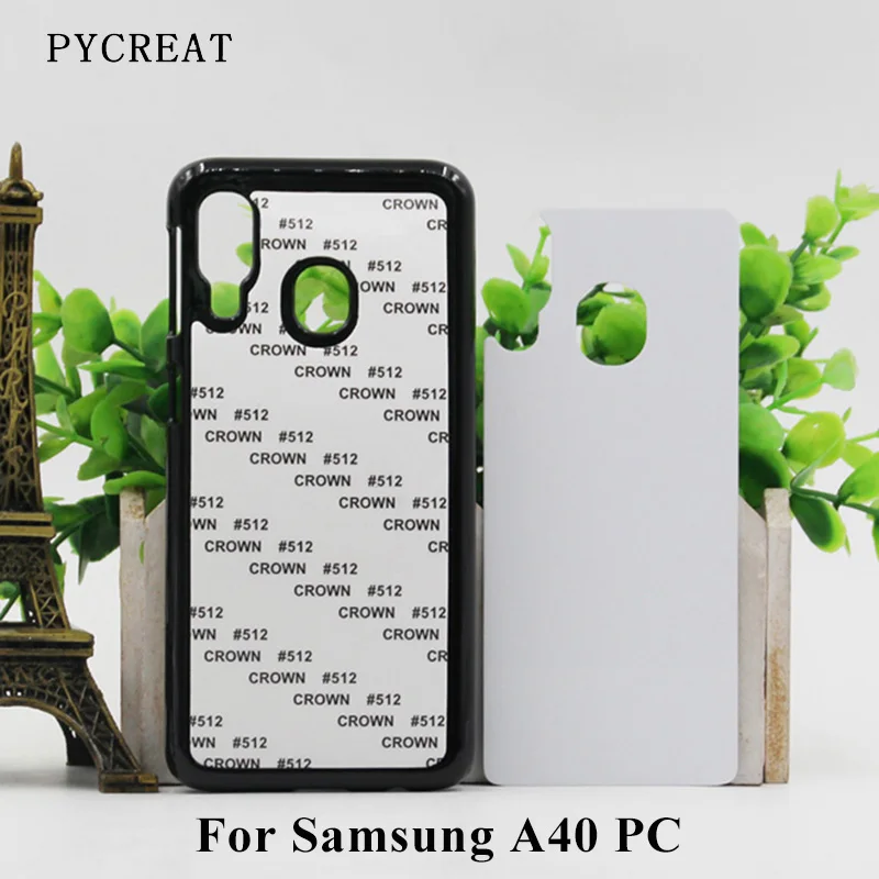 Чехол 2D из поликарбоната для Samsung Galaxy A10 A20 A40 A50 A70 жесткий пластиковый чехол с