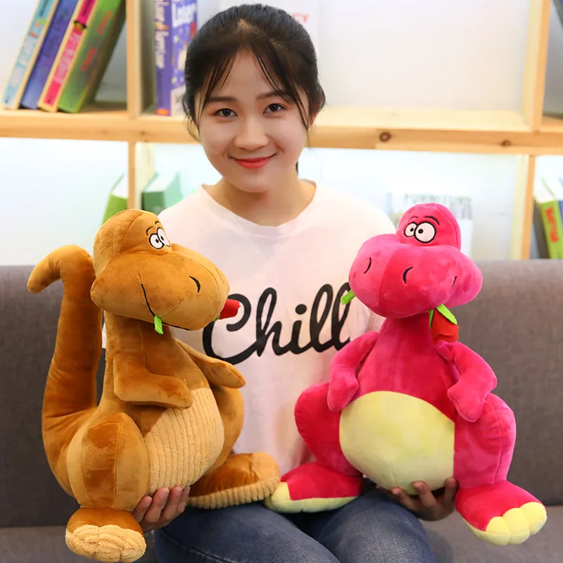 M&ampZ 40cm PP Cotton Small Cute Creative Soft Dinosaur Toy High Quality Stuffed Plush Animal Doll Gift for Kids 108 | Игрушки и хобби