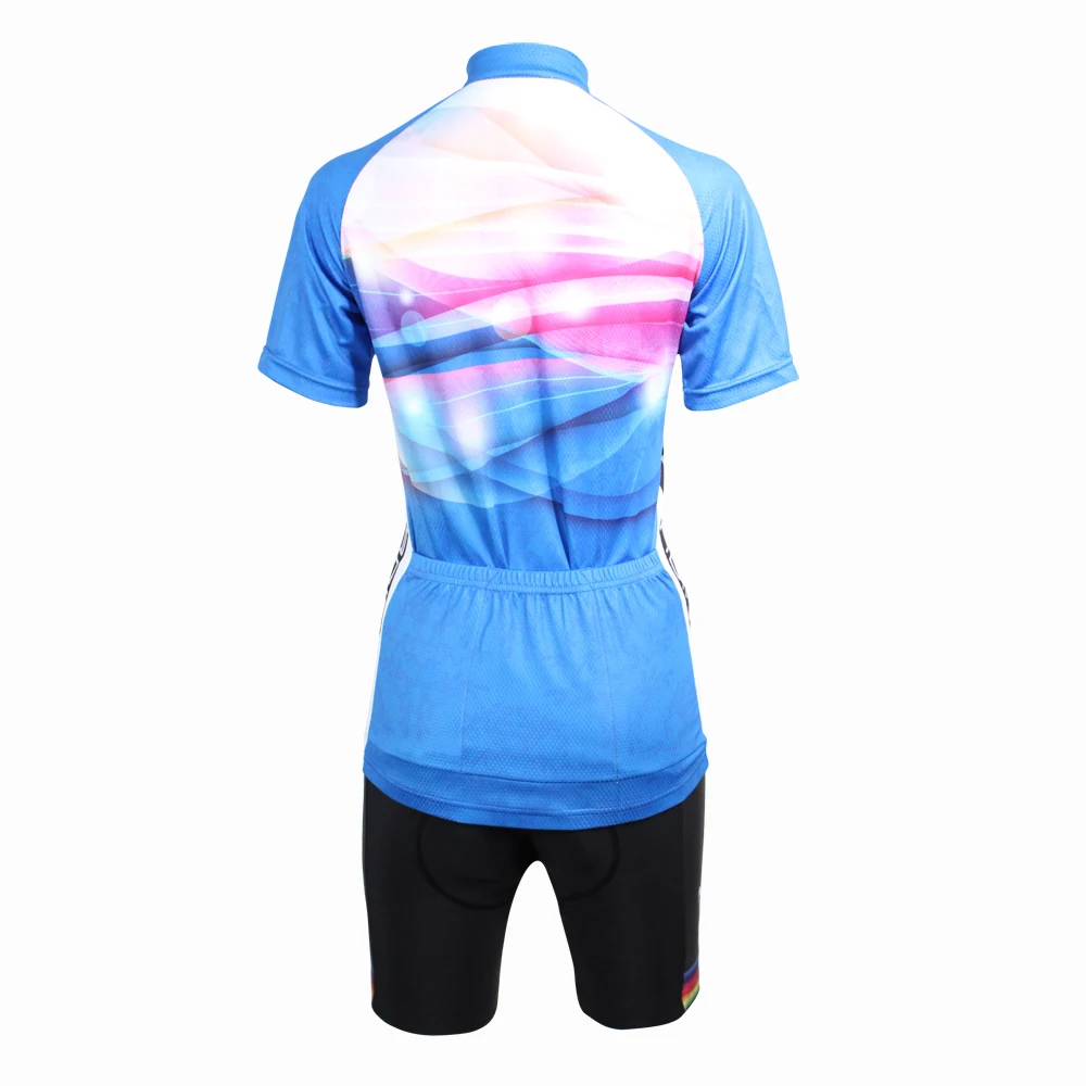 Бесплатная доставка новинка Женская дышащая велосипедная майка Удобная синяя