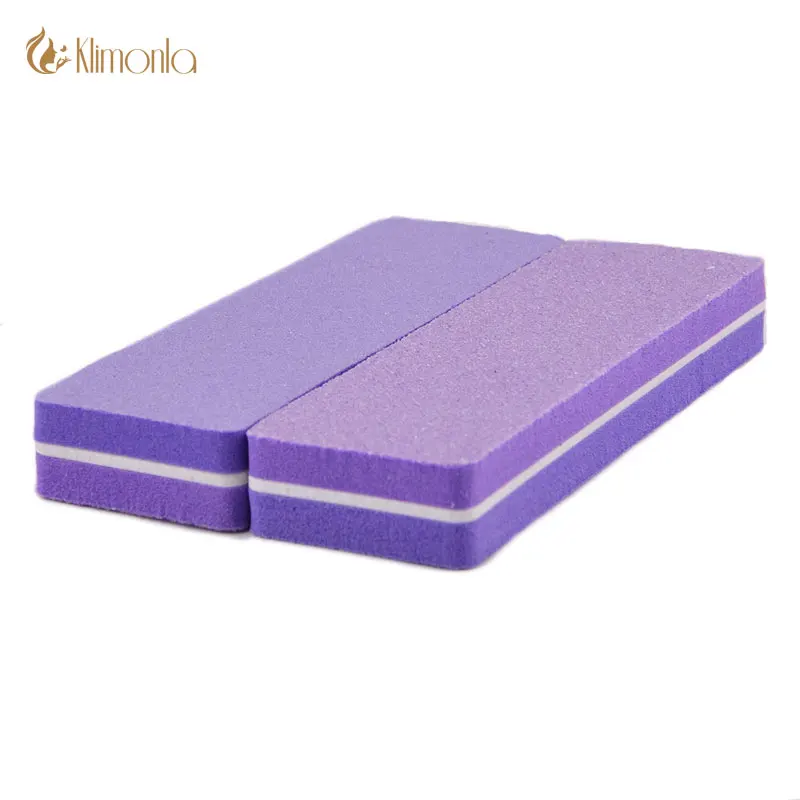 5 шт. фиолетовые пилочки для ногтей полировальный блок УФ гель губка инструменты