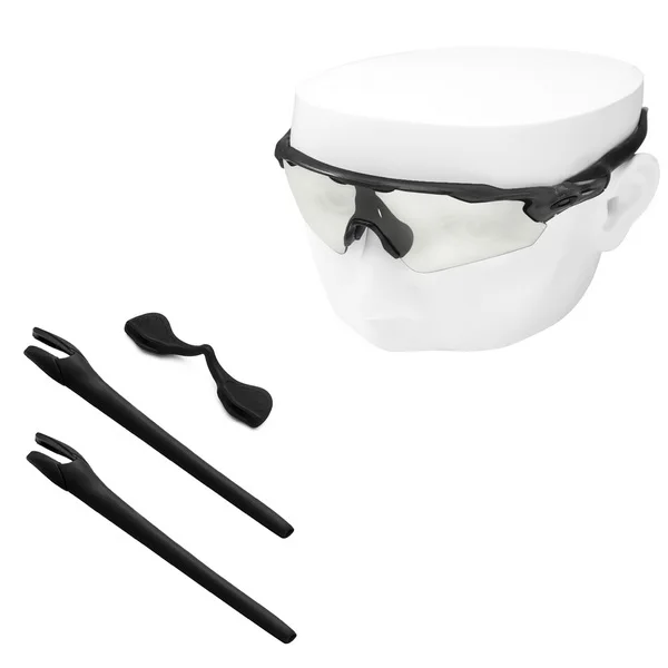 Black RubberKit OOWLIT резиновые наборы носоупоры и ушные вкладыши для радаров EV Path OO9208 солнцезащитные очки - Цвет линз: Black RubberKit