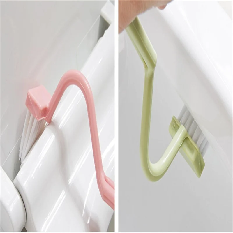 Щетка для мытья туалета s образная ванная согнутая щетка чистки слепых