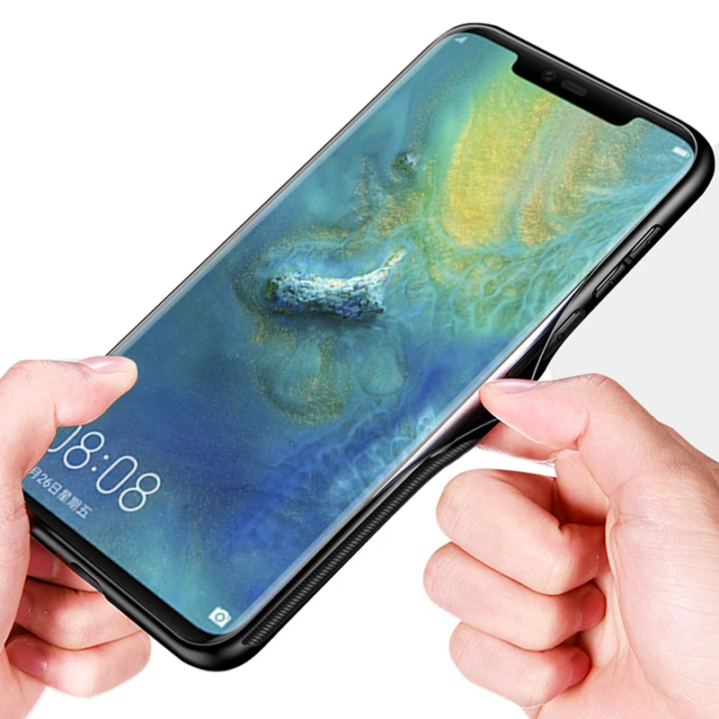 Чехол Mate20 pro для Huawei Mate 20 чехол из закаленного стекла wolf lady силиконовая рамка