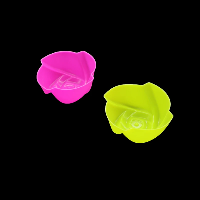 4 шт формовочные силиконовые чашки для выпечки круглая чашка торта украшение