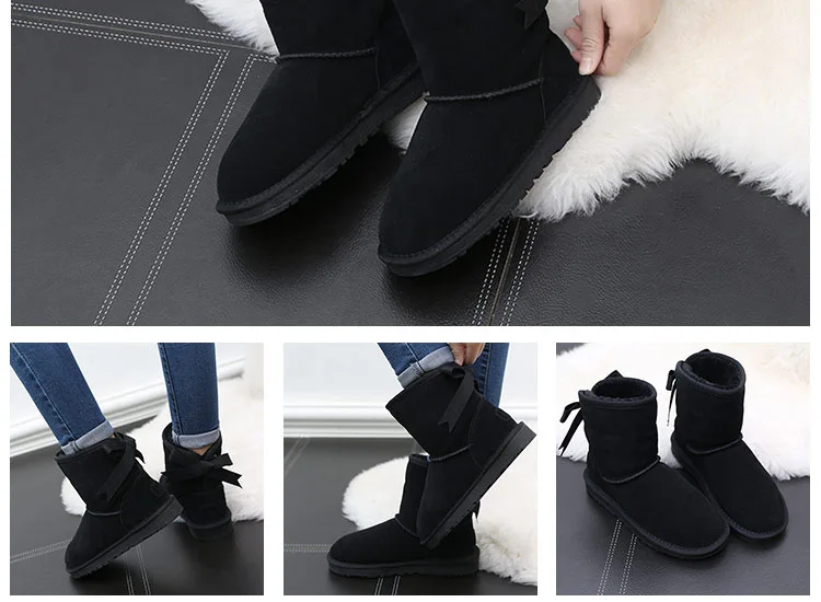 Careaymade-корейские зимние ботинки с бантиком г. Новые женские короткие студенческие ботинки с милыми булочками ботинки и обувь из хлопка