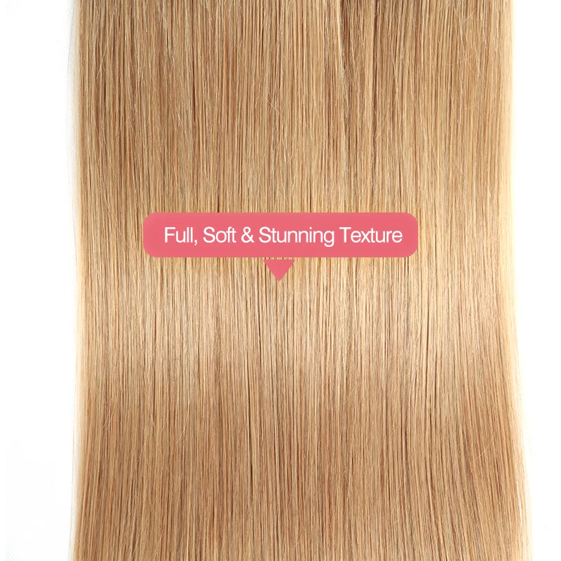 AddBeauty T1B/27 Pre-Colored Ombre Lace Closure Free Part Straight Remy Brazilian 4x4 Human Baby Hair Inch Black To #27 Two Tone | Шиньоны и
